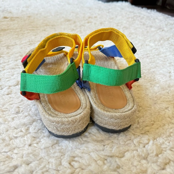 Loewe color-block espadrille sandals - Picture 3 of 6